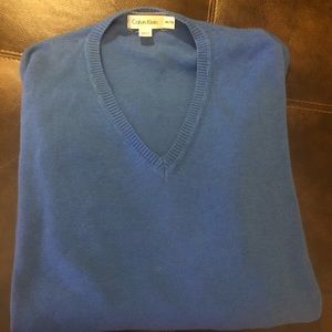 Mens Calvin Klein V-Neck Sweater (XXL)